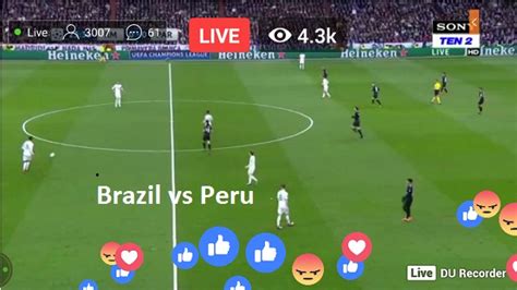 brazil vs peru live stream bein sports